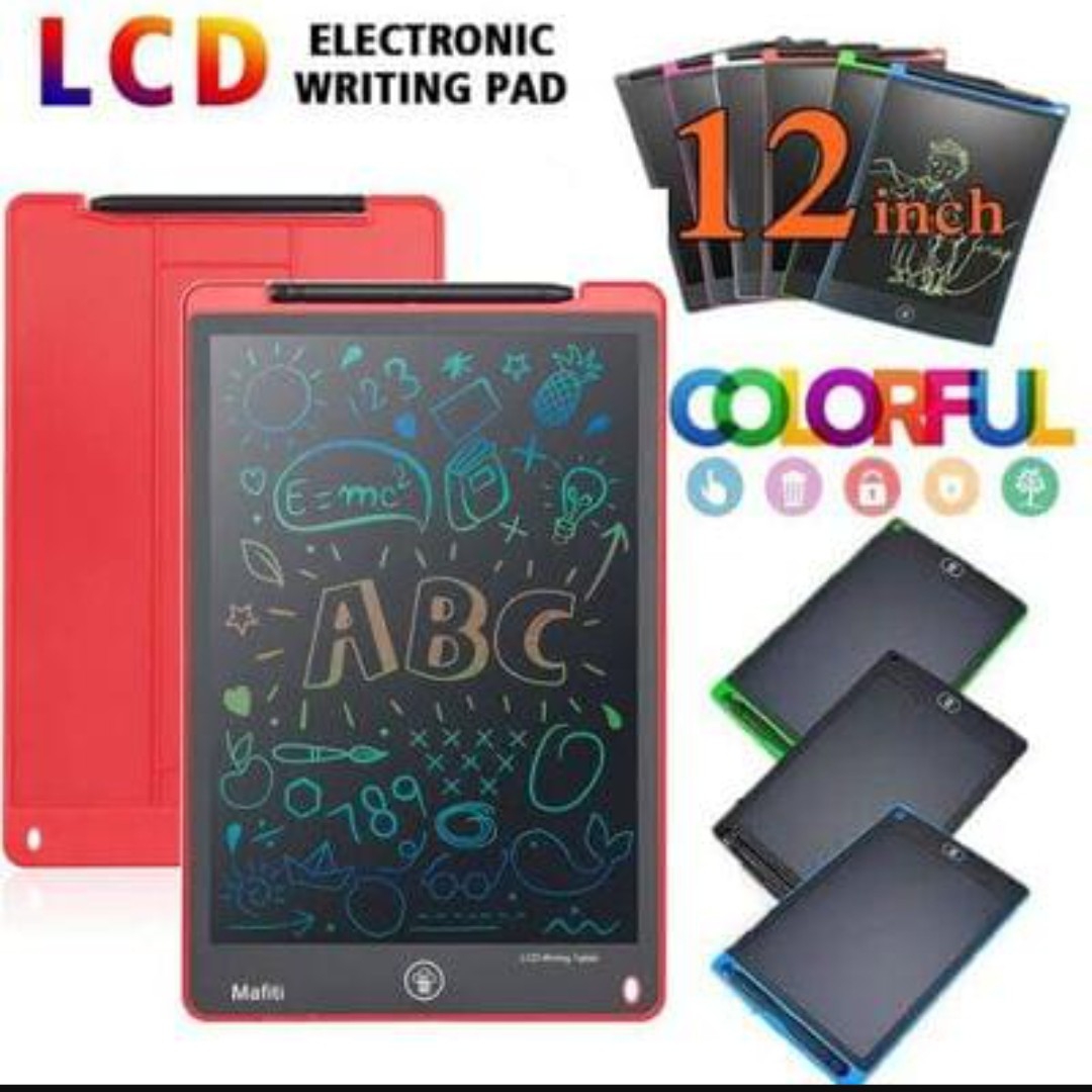 Sts Lcd Big Digital Tab 6pc Set 12inchi